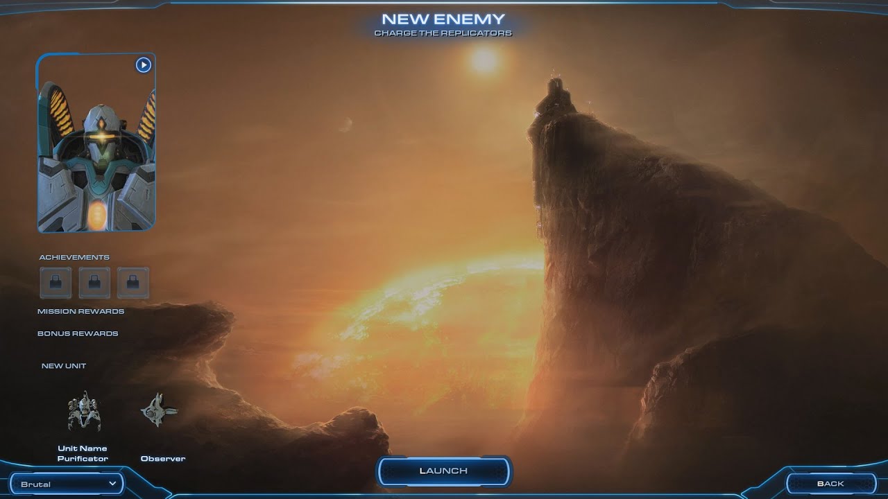 Starcraft II - Custom Campaign: Unification of Purifiers - Brutal - Mission 3: New Enemy
