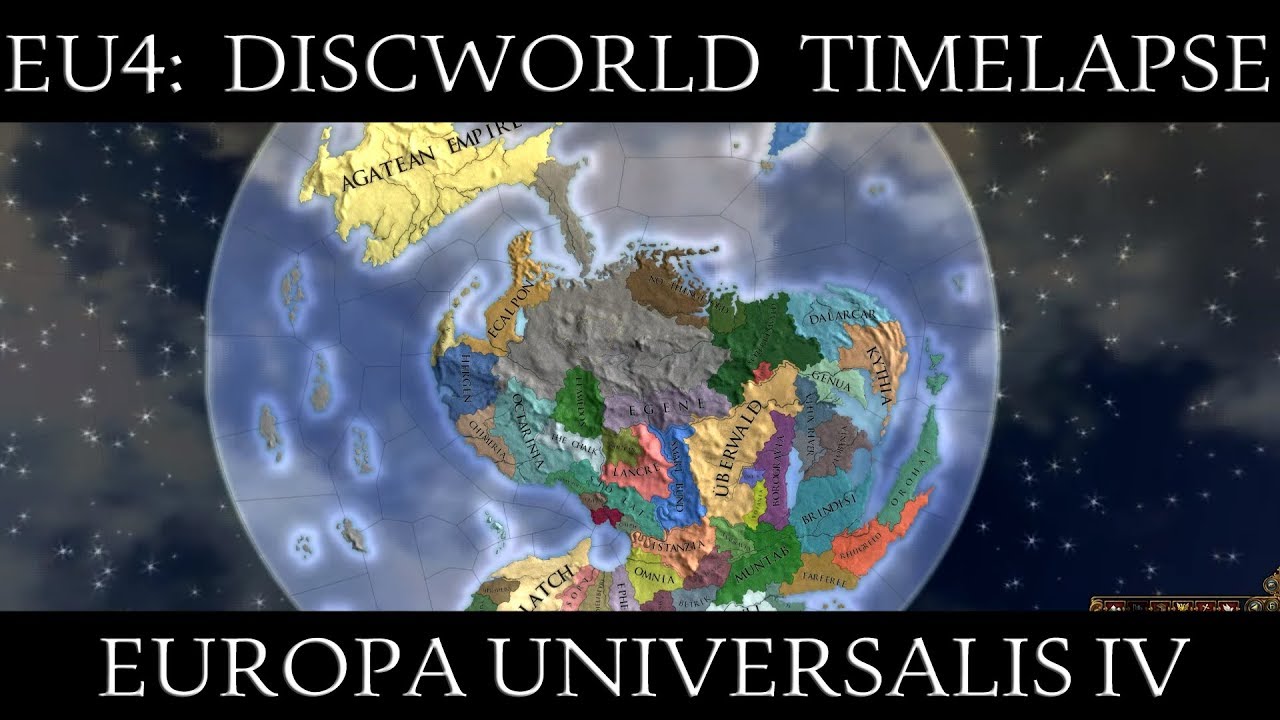 EU4: Discworld Mod Timelapse