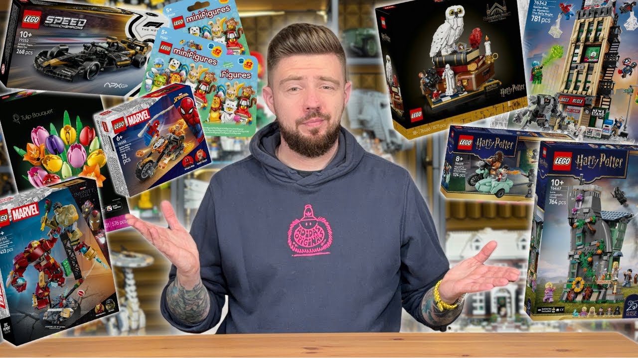 LEGO NOWOŚCI STAR TREK | IDEAS | CMF | SPEED CHAMPIONS | MARVEL | HARRY POTTER