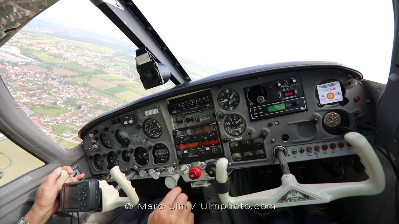 Mooney M20F Executive Engine Start Up + Banking action