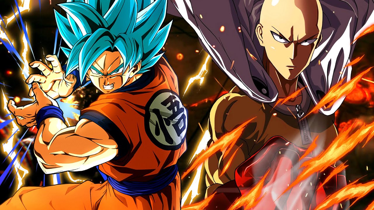 GOKU VS SAITAMA !!! DRAGON BALL VS ONE PUNCH MAN