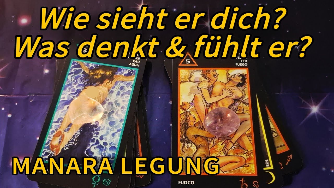 Du in seinen Augen. 👀 Wie denkt er über dich? 💜 Manara Auswahlorakel