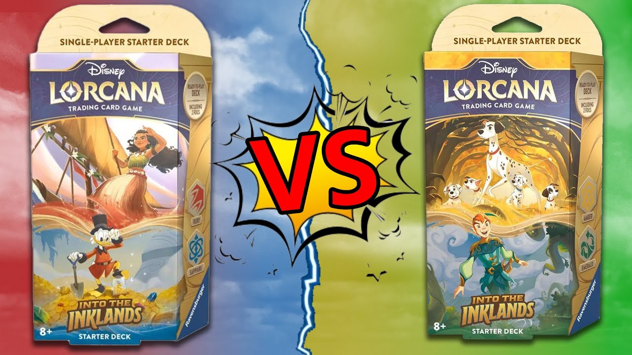 Jugamos Una PARTIDA DE LORCANA Con Los NUEVOS MAZOS INICIALES