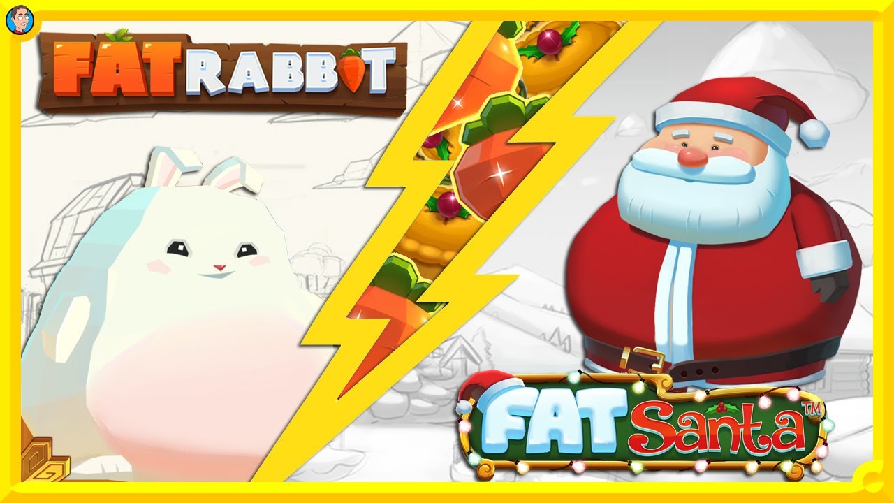 🐰 FAT RABBIT vs FAT SANTA 🎅🏻Slot Battle!!