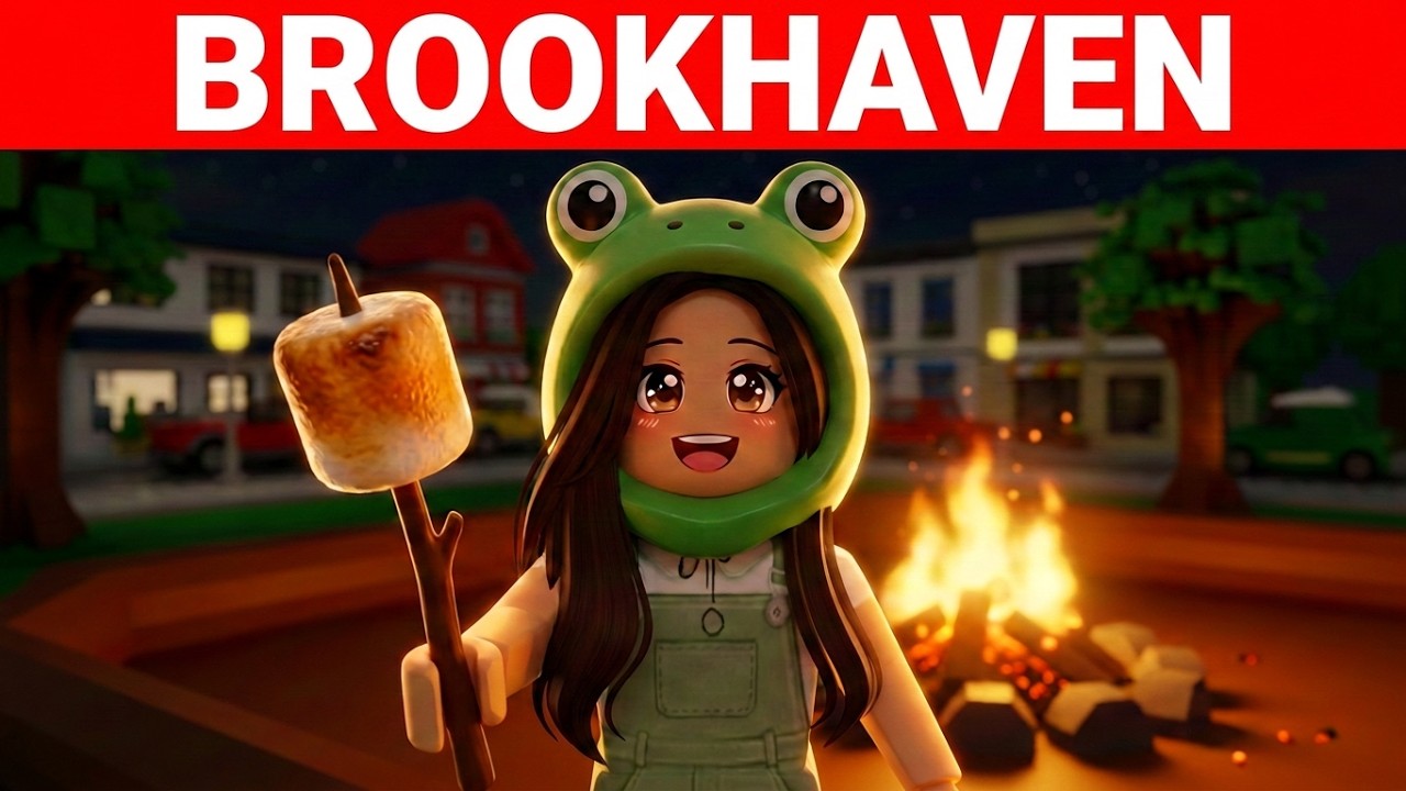facciamo un campeggio su brookhaven!