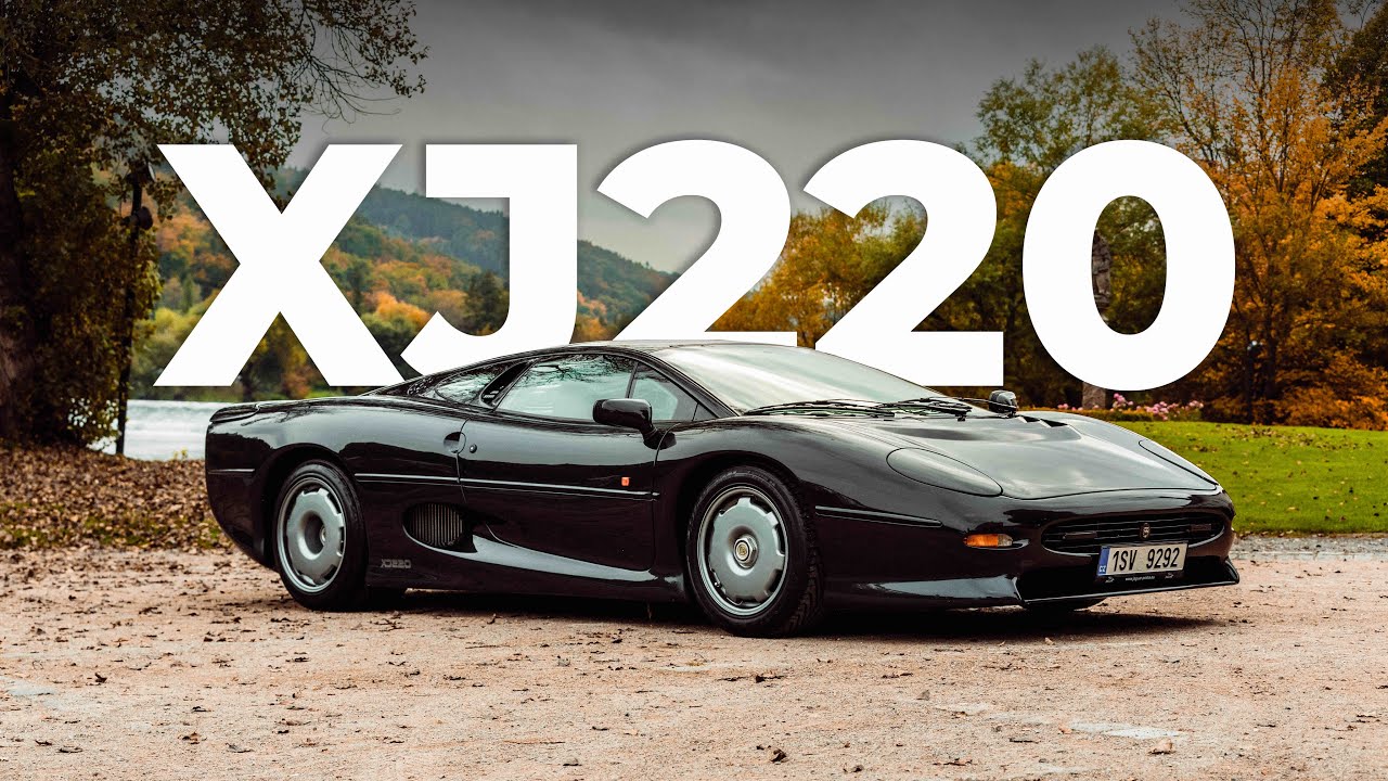 Jaguar XJ220 I 350Km/h v roce 1993! Držitel rychlostního rekordu.