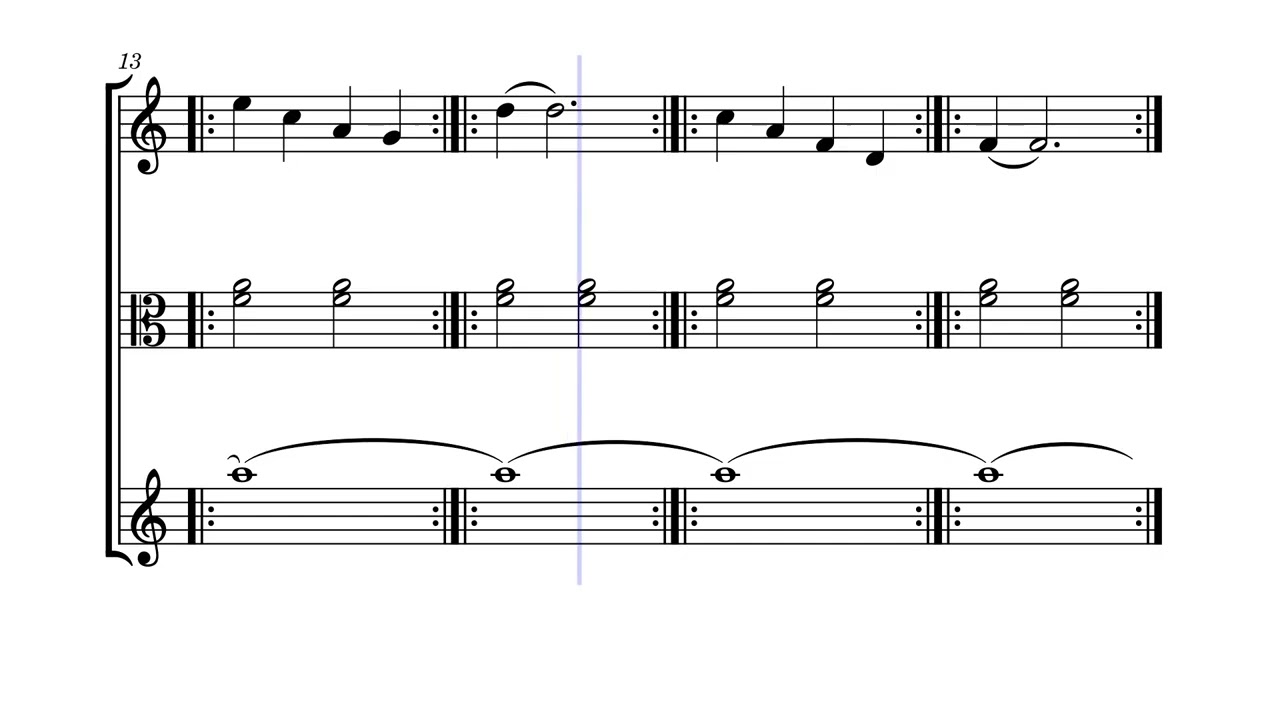 Trio para soprano,  viola da gamba e órgão,   música de Robert Haeberlin