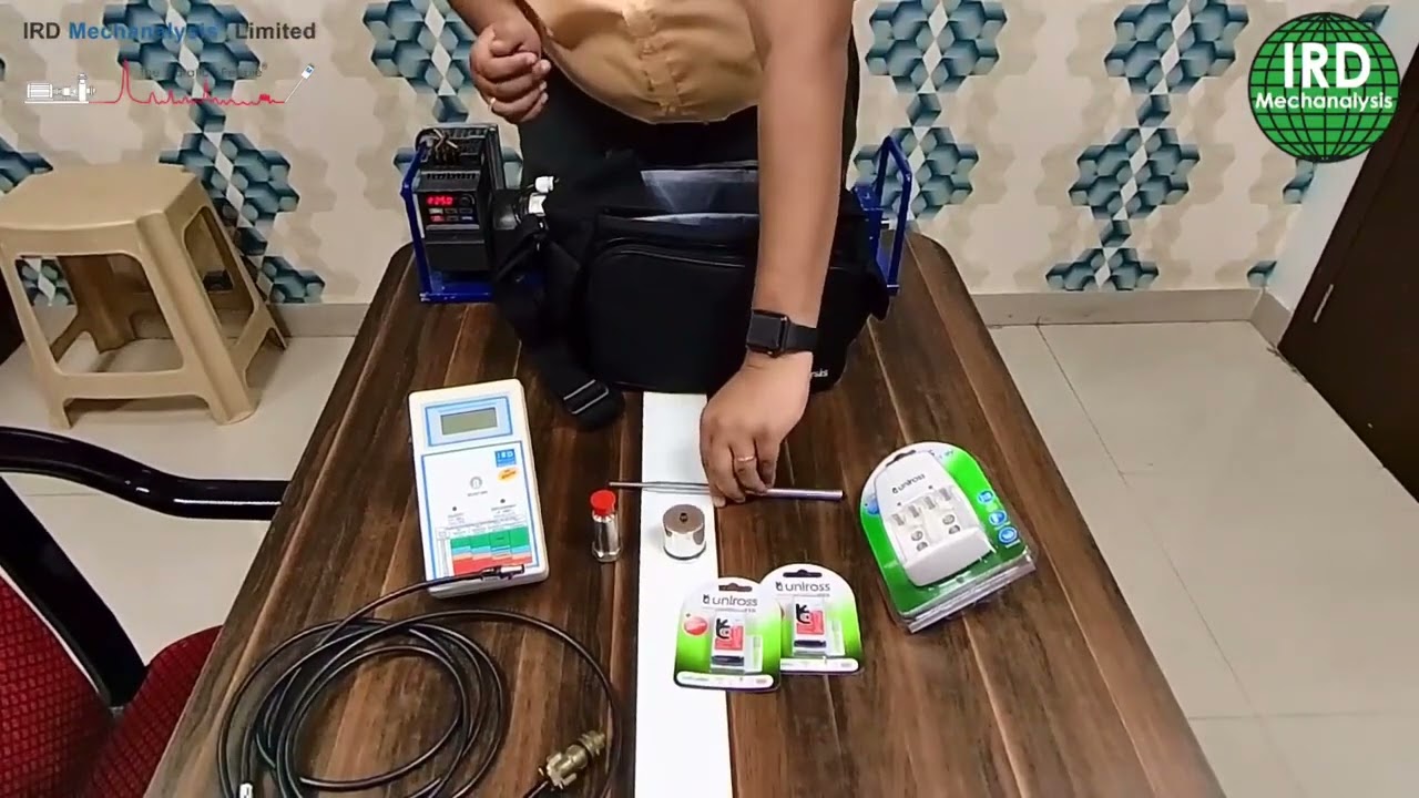 IRD306DP Digital Vibration Meter Demo Video