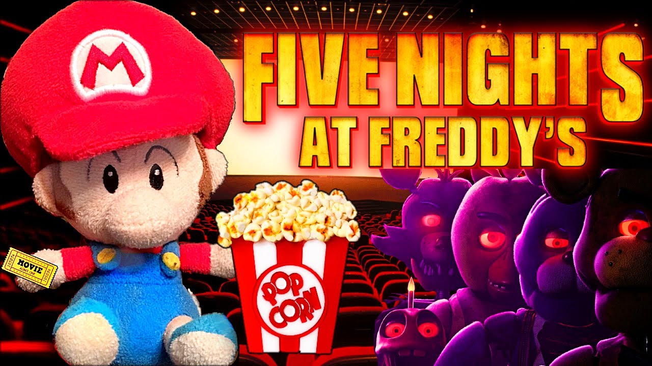 Baby Mario Goes To The Five Nights At Freddy’s Movie!