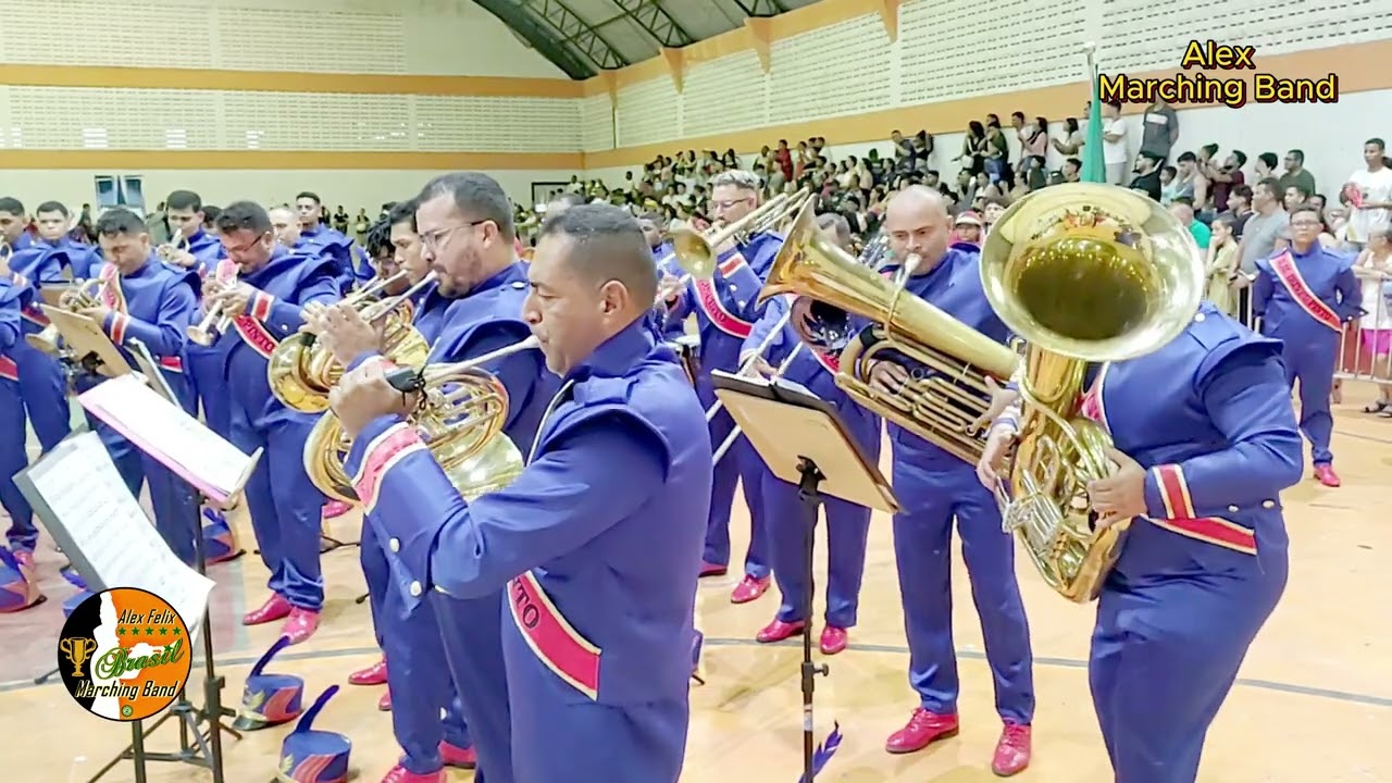BANDA MARCIAL IRINEU PINTO 2024 NO XI PARAÍBANO DE BANDAS E FANFARRAS 2024 - AMERIFA PB.