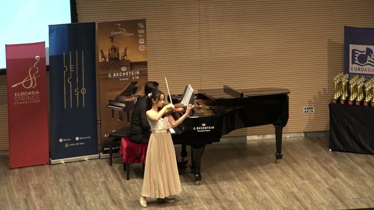 Sha Kah Yan | Age 11 to 12 Division | First Prize | Euroasia Strings Competition 2022