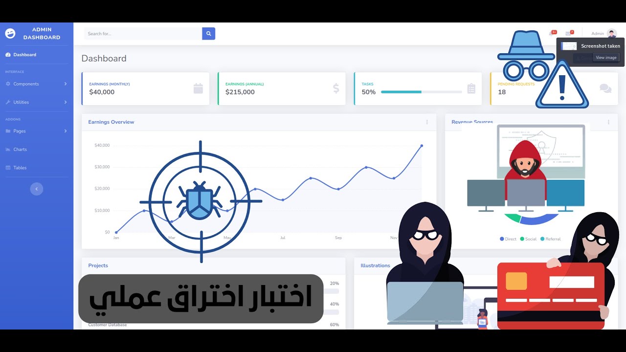 من داخل غرفة عمليات مختبر الاختراق - عقد اختبار اختراق شركة استثمارية | تدريب عملي