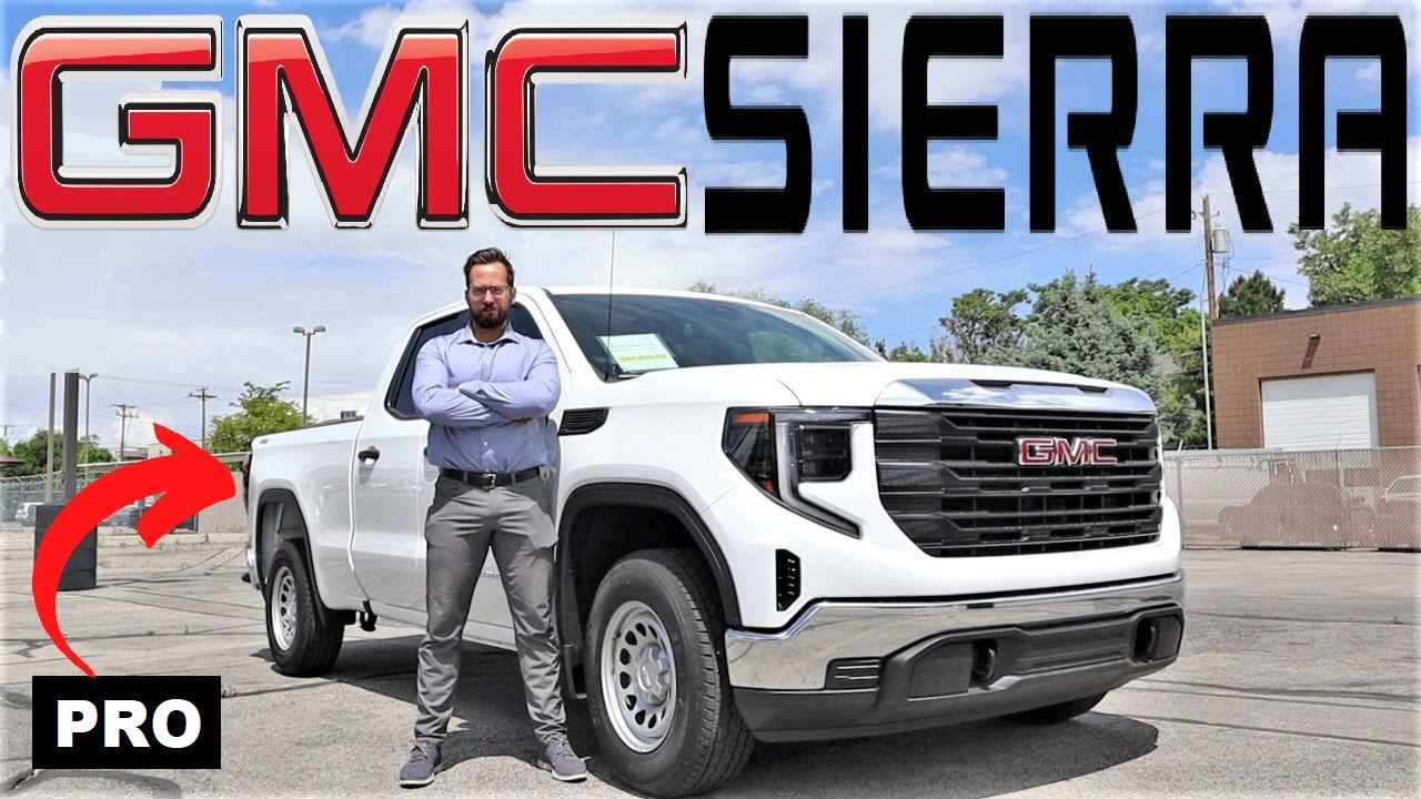 GMC Sierra 1500 PRO 2023 года: сделаем рабочие грузовики снова великолепными!