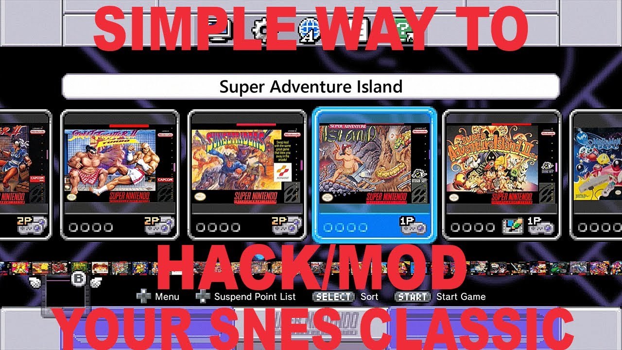 How to easily expand your SNES Classic Edition games library!