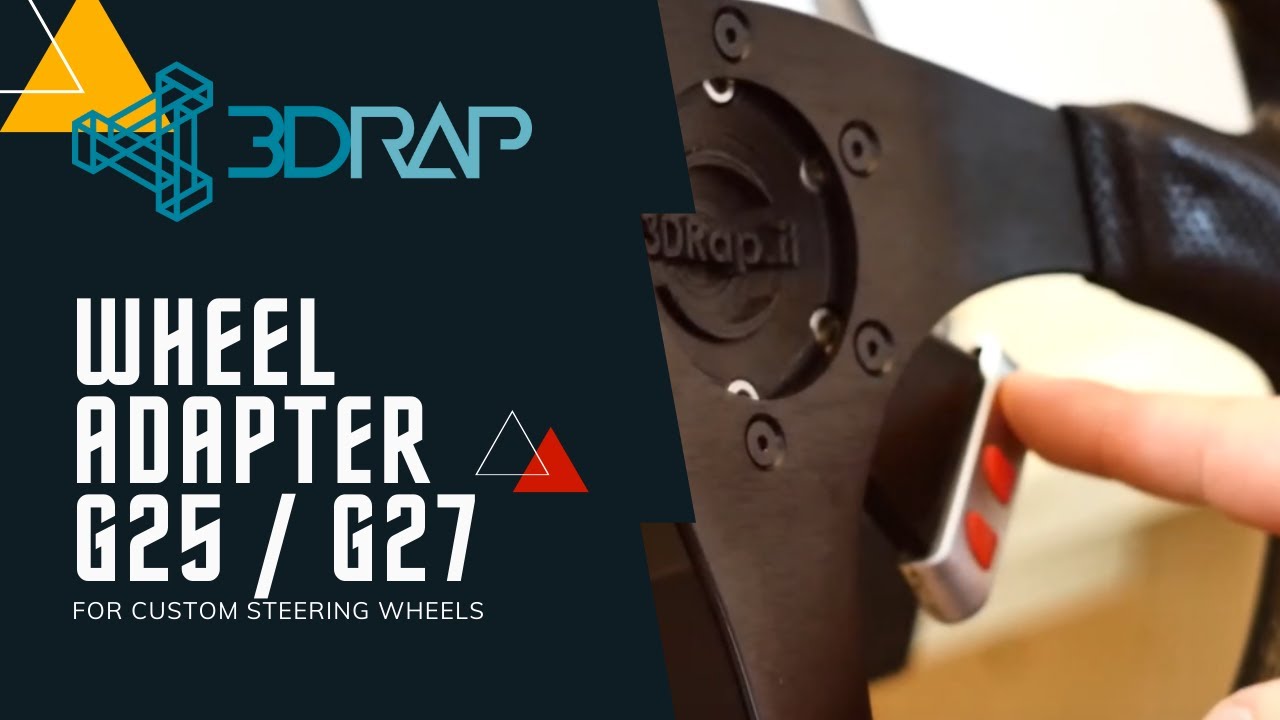 CUSTOM WHEEL ADAPTER / MOZZO FOR LOGITECH G25 / G27