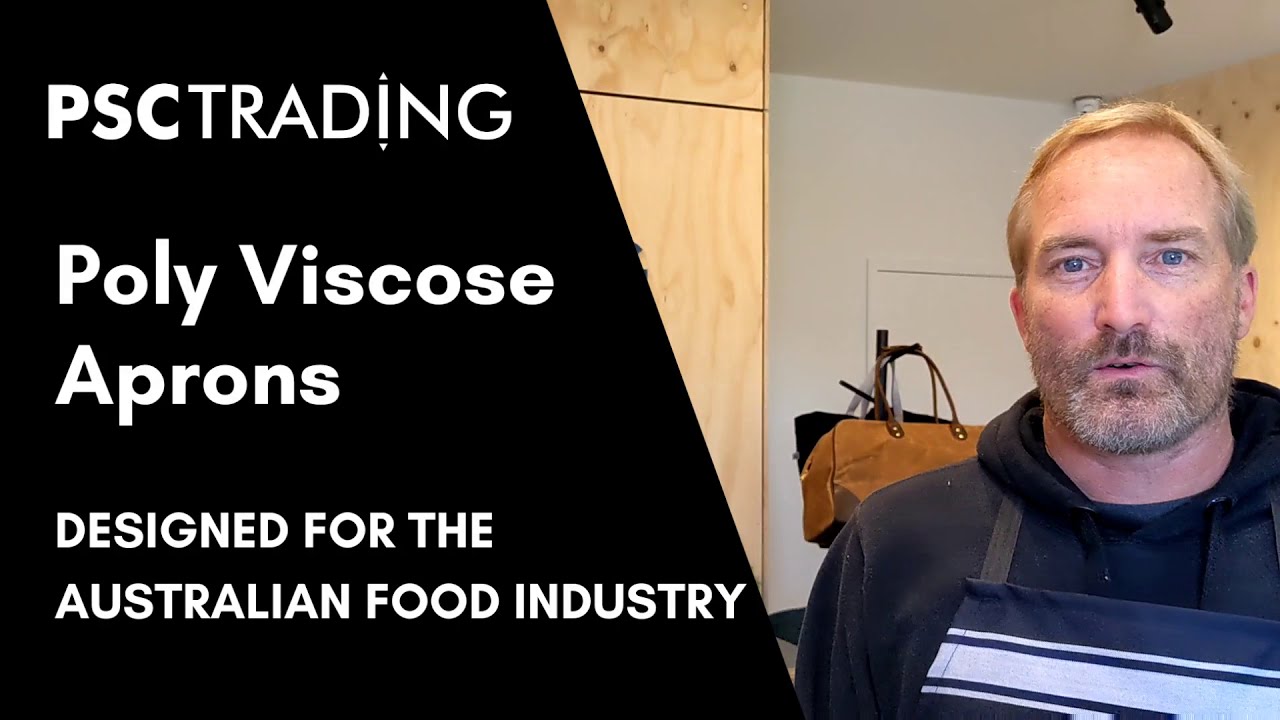 Poly viscose butchers aprons