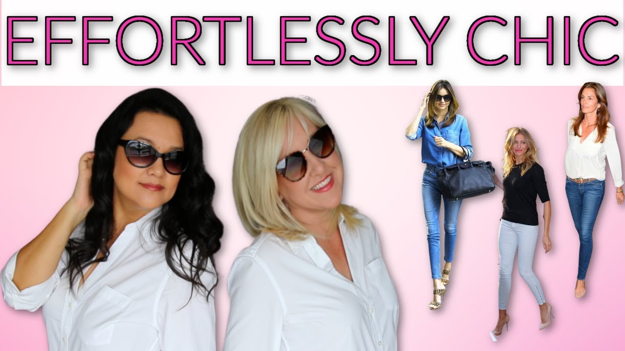 Effortlessly Chic Outfits for Women Over 40 | No Fail Looks with Basics for Mature Women