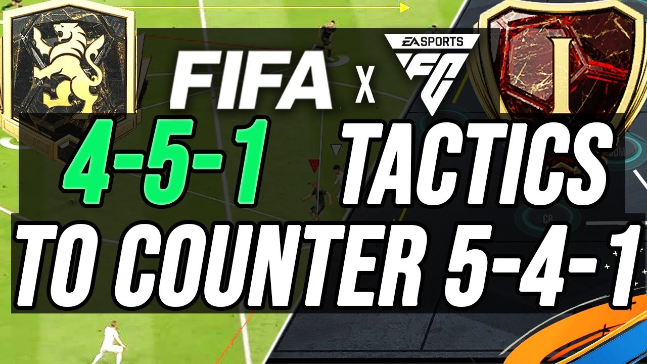 4-5-1 THE NEW META TO COUNTER 5-4-1 CUSTOM TACTICS FULL  - FIFA 23