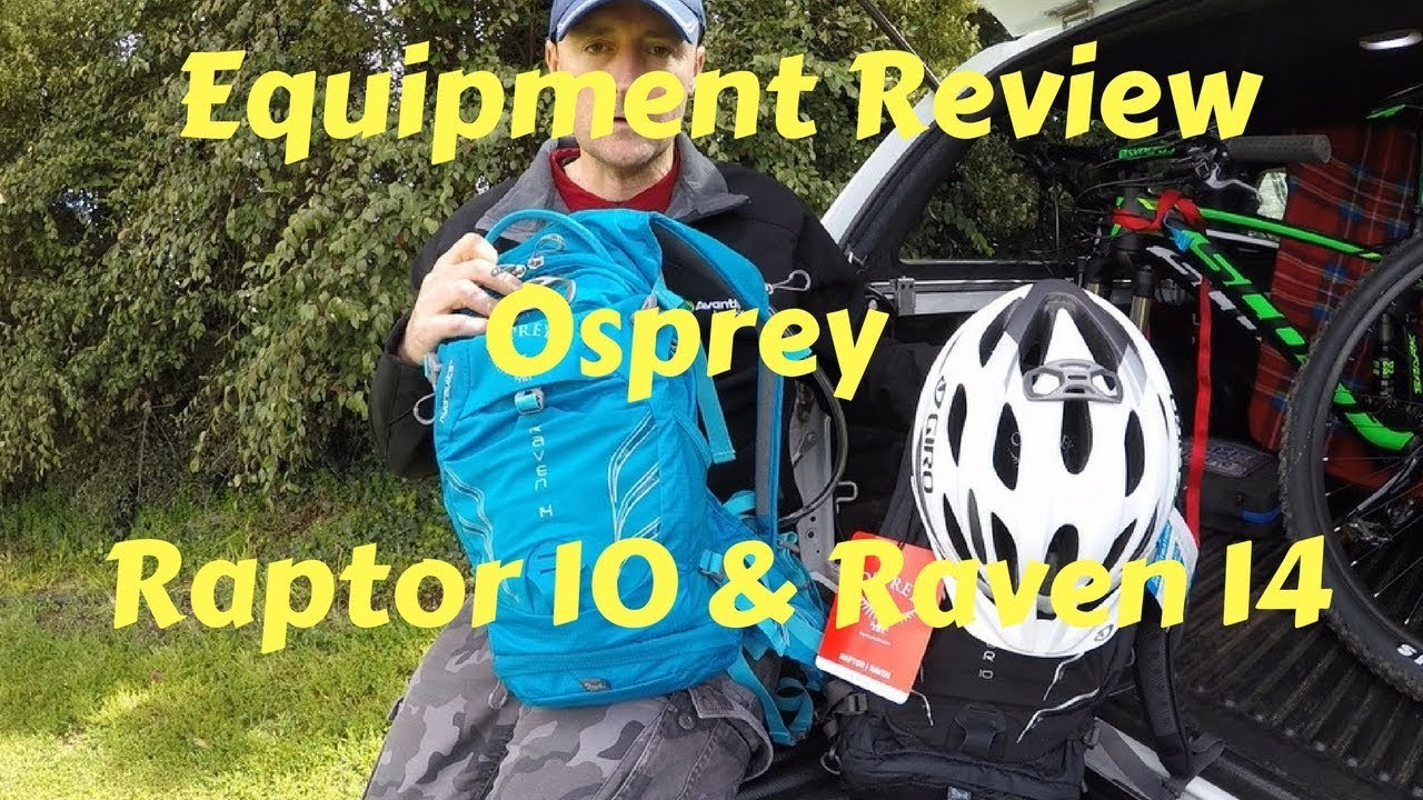 Equipment Review - Osprey Raptor 10 & Raven 14 Hydration Packs