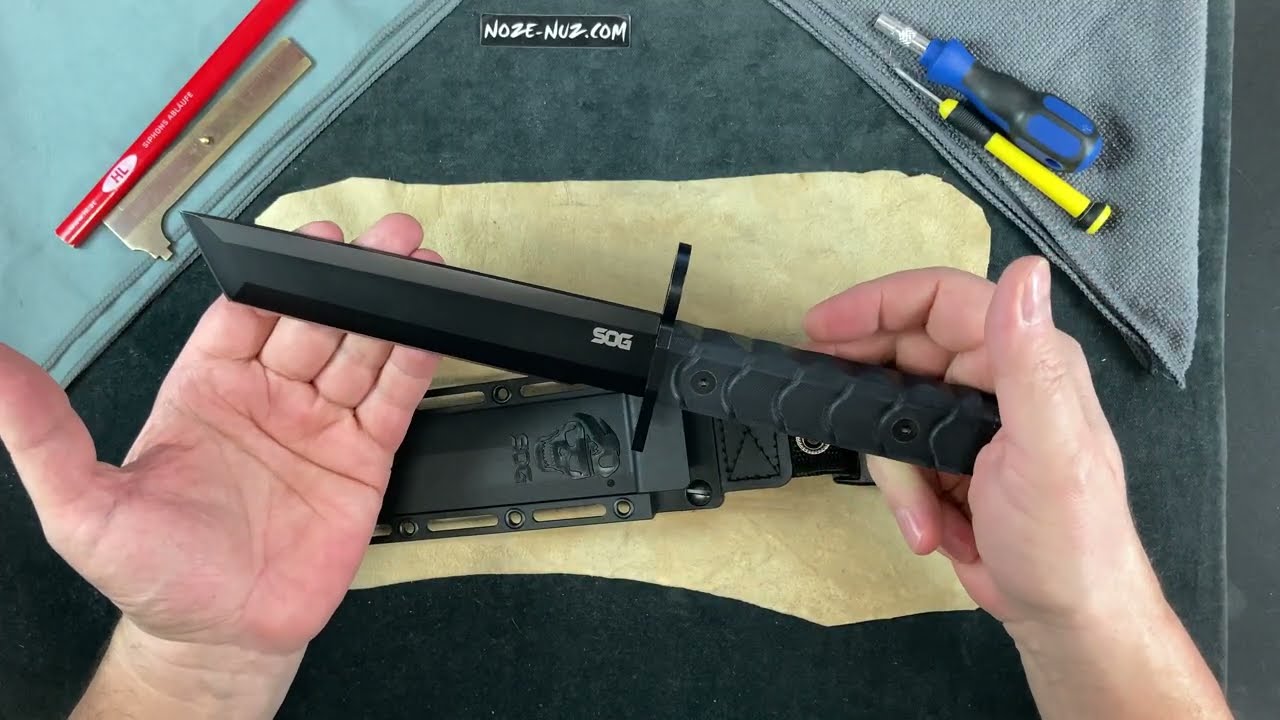 SOGBY1001BX Sog Bar15T Combat Knife Tanto