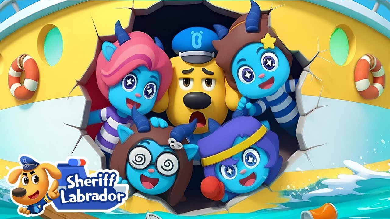 Flood Safety |  🌊 WaterCity Mystery | Safety Rules | Cartoon | Sheriff Labrador