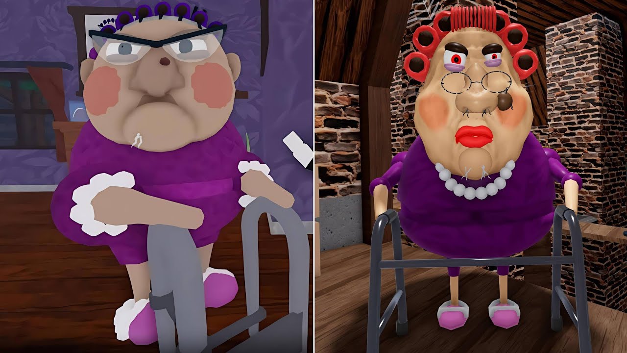 ESCAPE GRANDMA'S HOUSE!, ESCAPE EVIL GRANDMA! (OBBY) ROBLOX