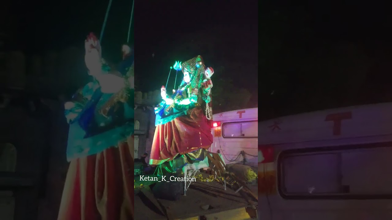 (Part -3)  Durga Mata Visarjan Celebration At Mj Market 