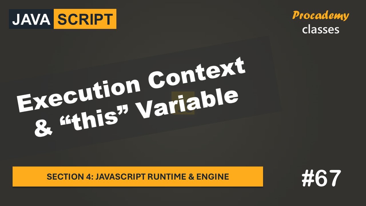 #67 Execution Context & 