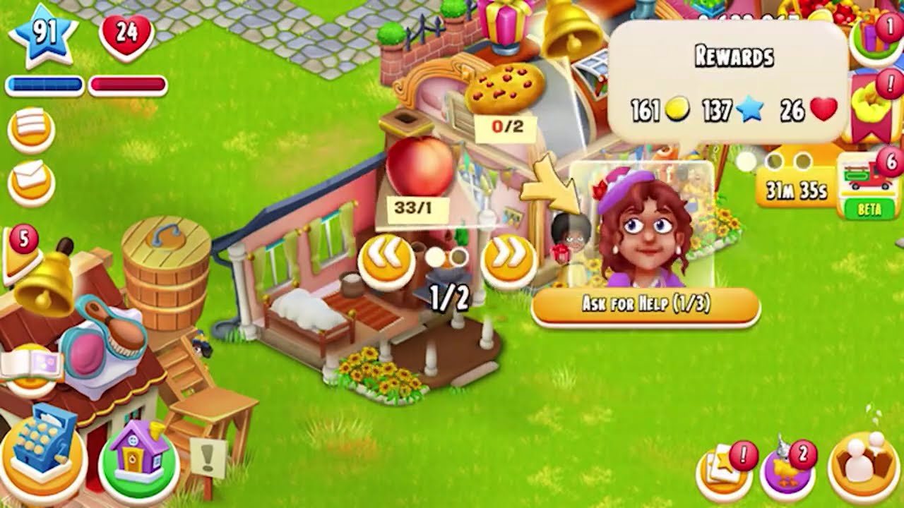 Play with me livestream (no commentary) | Hayday ep. 4