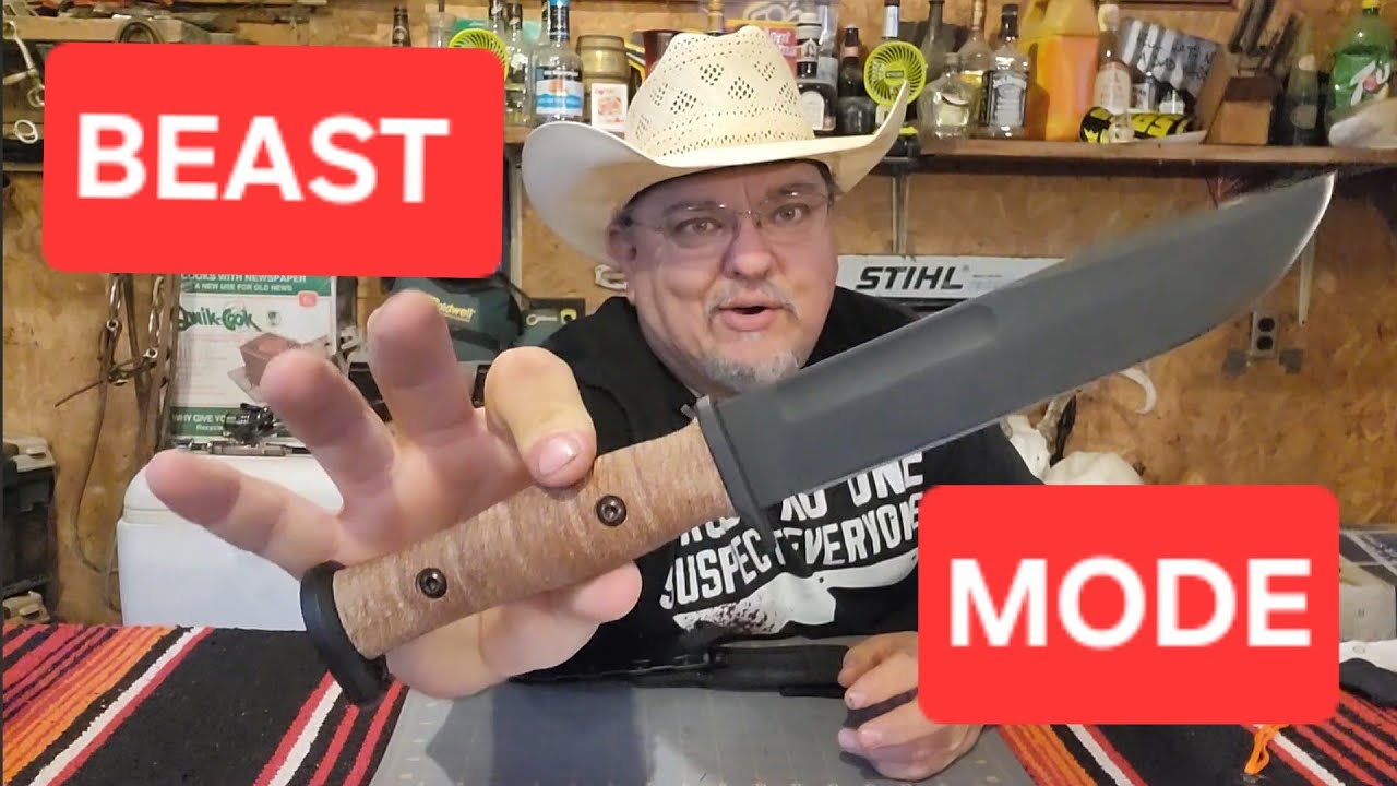 (KA-BAR SLABBY) МОДИФИКАЦИИ И РАСПАКОВКА!!! #edc #bushcraft #survival #knifestuffwedo #fightingknife