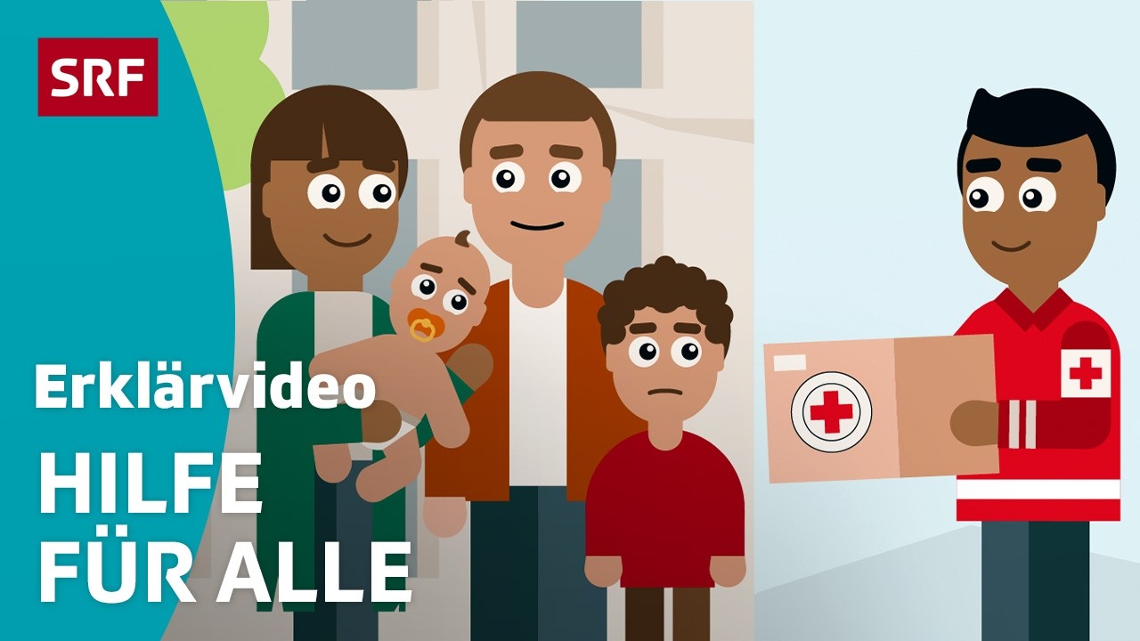 Was macht das Rote Kreuz? – einfach erklärt | Kindervideos | SRF Kids
