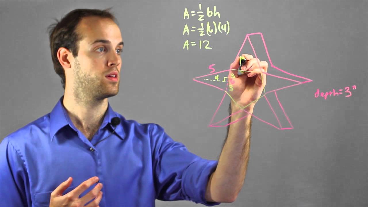 How Can I Calculate the Volume of a Star-Shaped Container? : Math Help