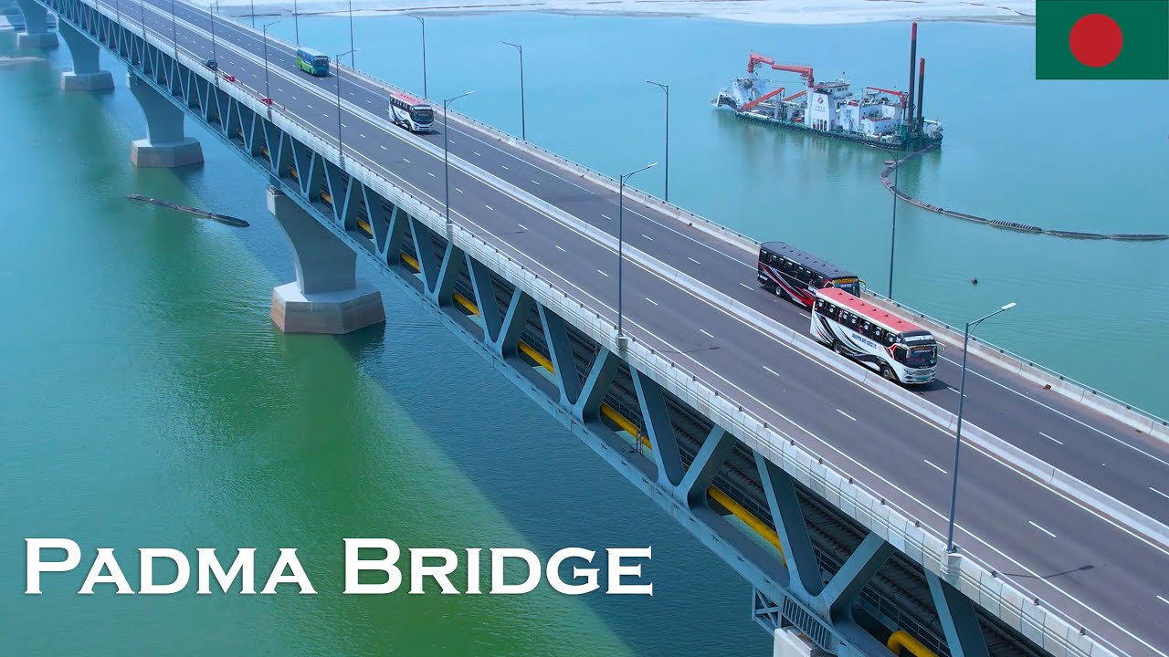 Padma Bridge Beautiful Drone View | Raid Vlogs | Bangladesh