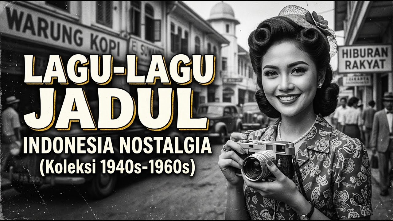 Koleksi Lagu Kenangan 1940–1970 | Nostalgia Rindu Lama Membawa Ingatan ke Masa Lalu