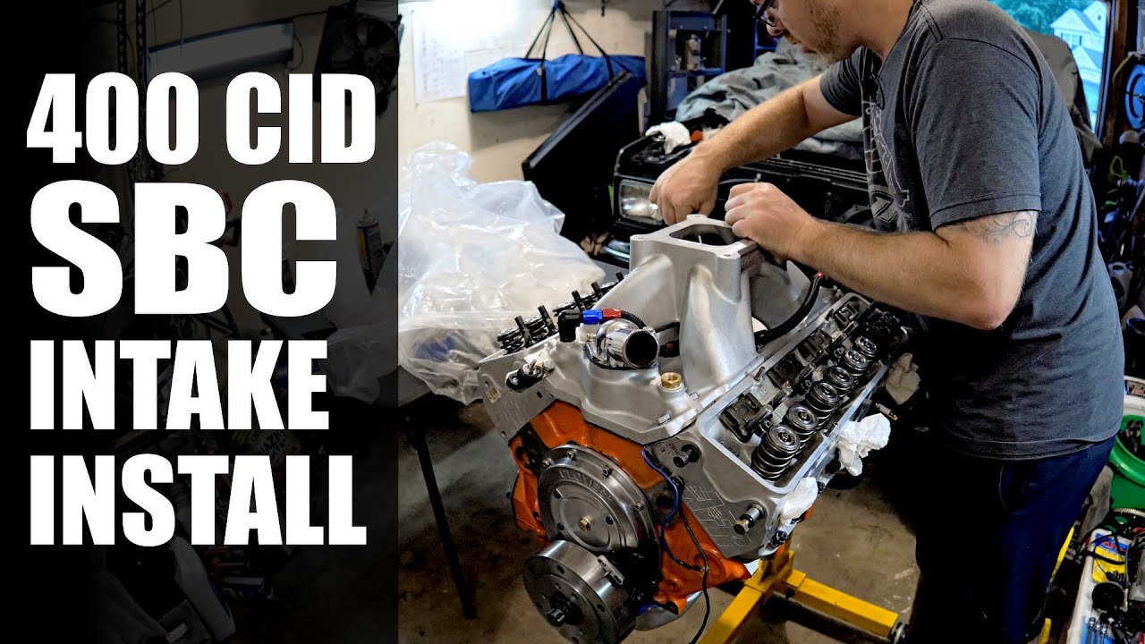 Installing a Super Vic 2 intake on my 400 C.I.D. GEN 1 SBC