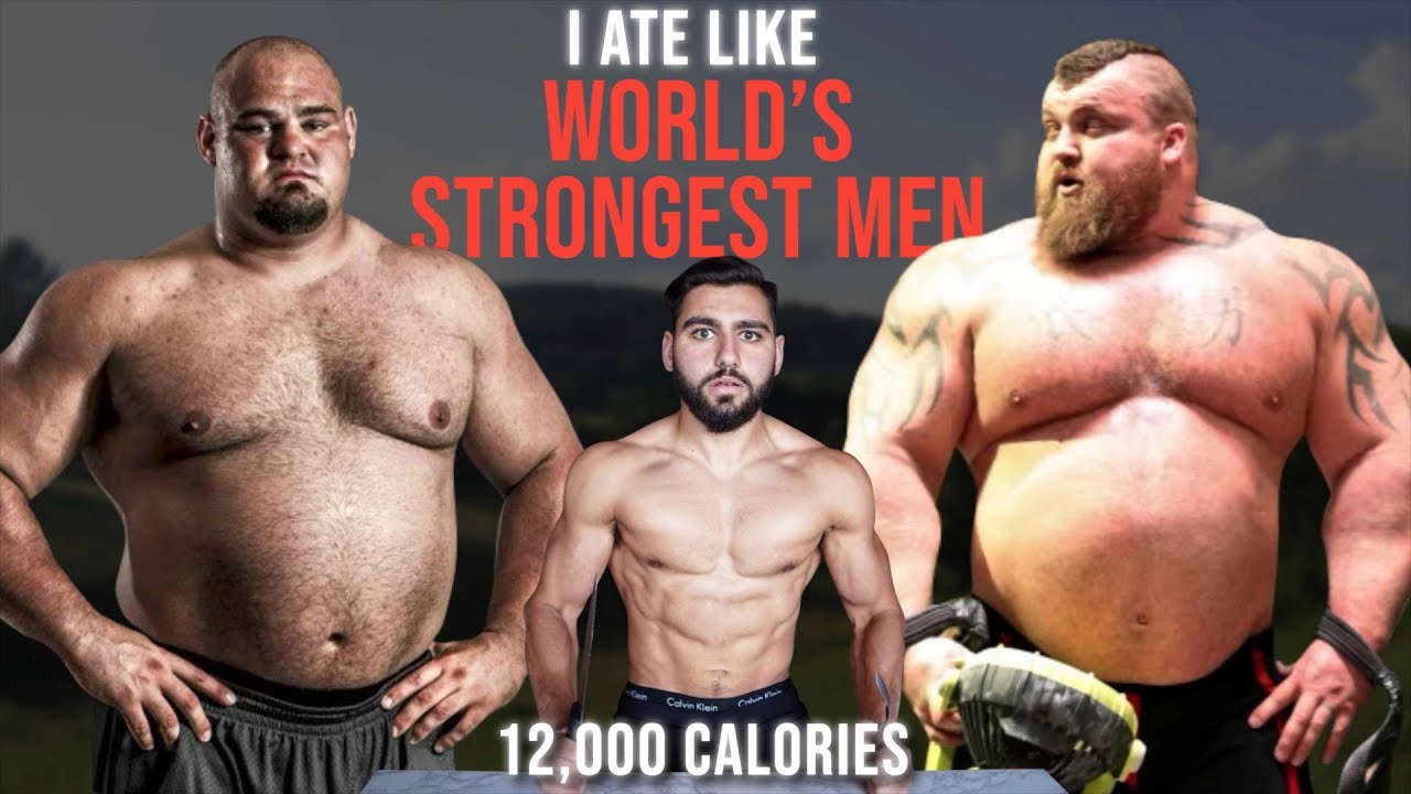I Ate Like The World's Strongest Men