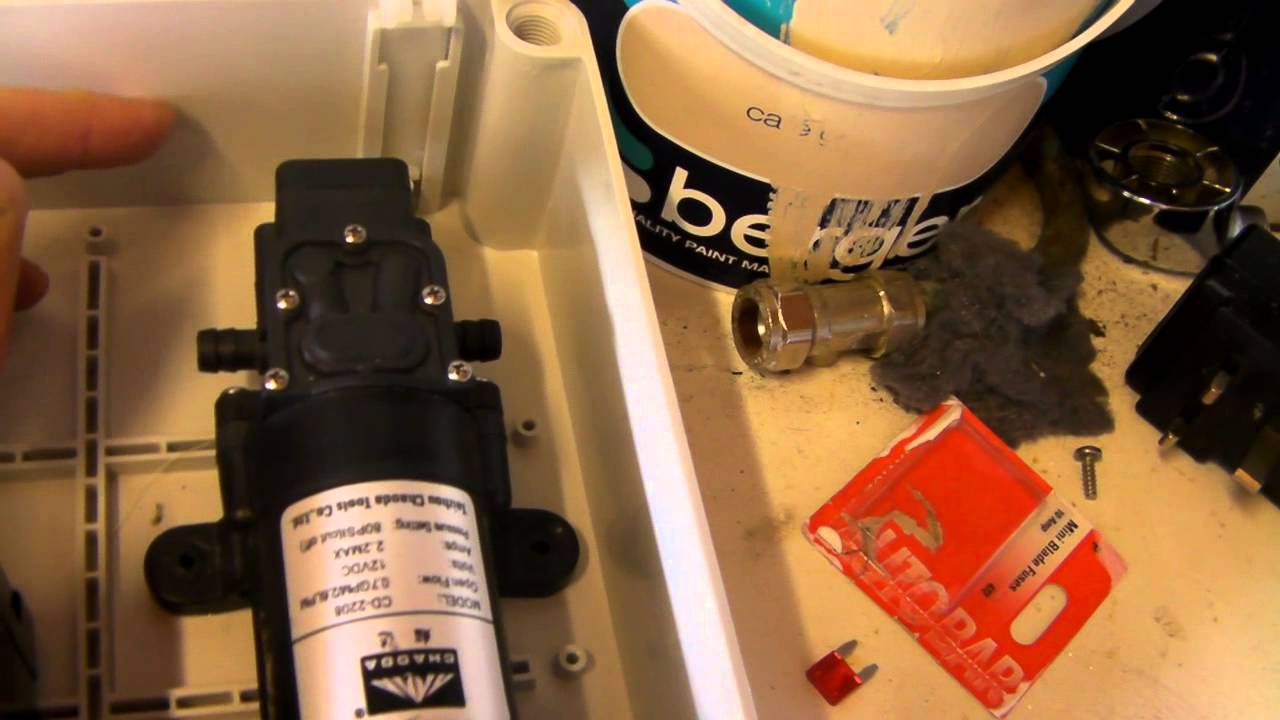 Part 3 Making a battery and pump box for window cleaning wfp ( pump )