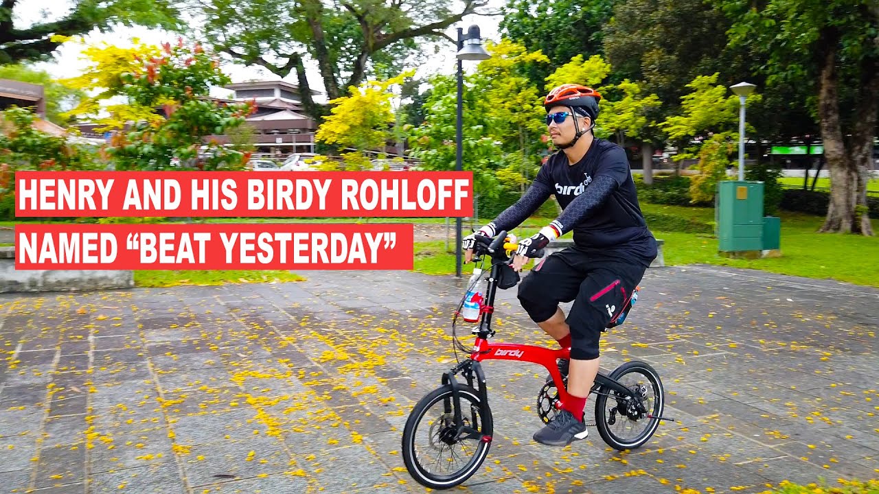 Henry and his Birdy Rohloff named 