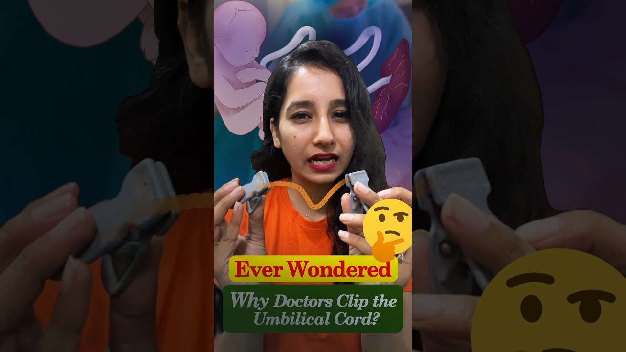 Why Do We Cut the Umbilical Cord After Birth? 🤰🩸 | Science Behind It Explained #shorts