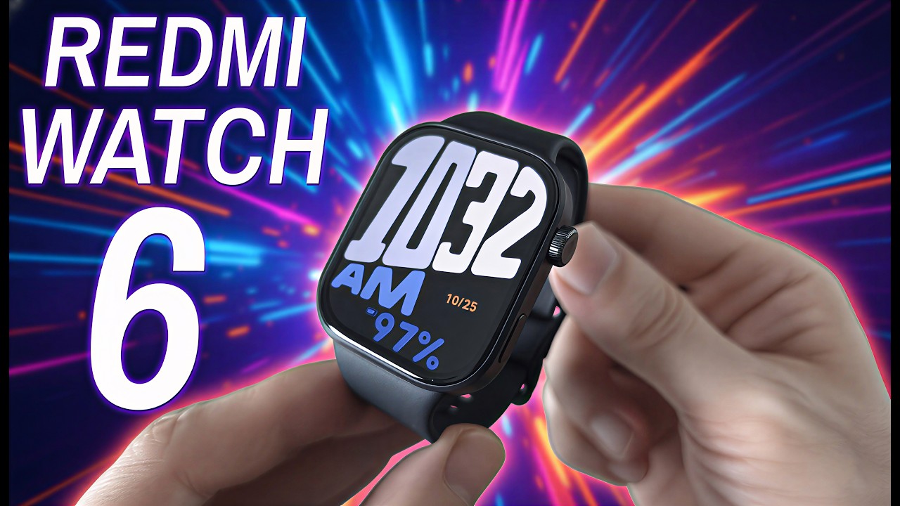Обзор Redmi Watch 6 — Apple Watch Vibes по доступной цене! 😲