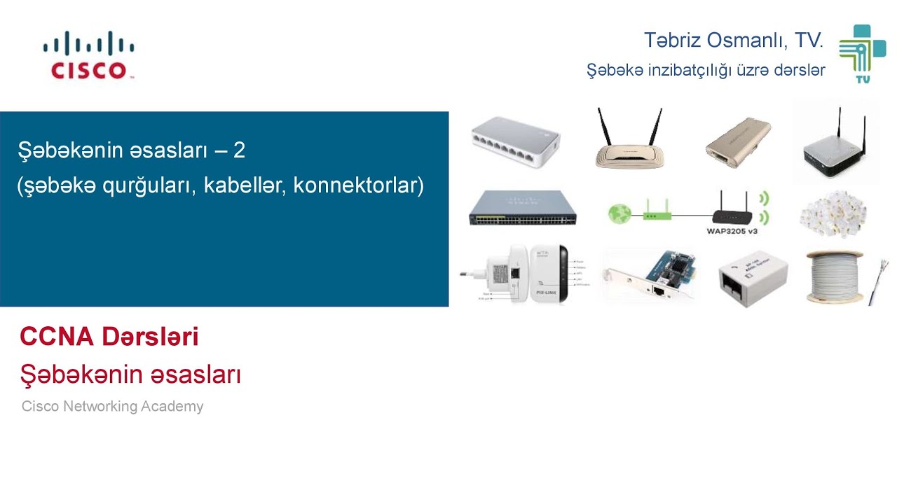 Şəbəkənin Əsasları (II Fəsil) | CCNA 200-301 | Şəbəkə Dərsləri