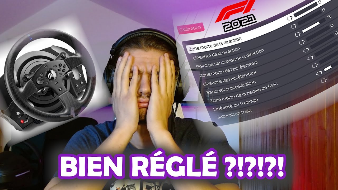QUELS RÉGLAGES SUR F1 2021 AVEC UN T300RS GT ? (Calibration & retours de forces)