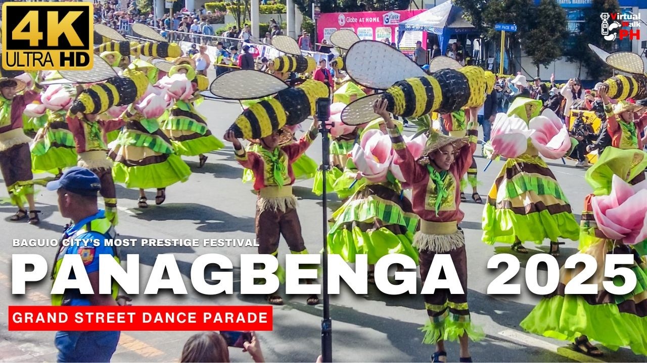 [4K] BAGUIO CITY PANAGBENGA Festival 2025 | GRAND STREET DANCE PARADE (Complete)