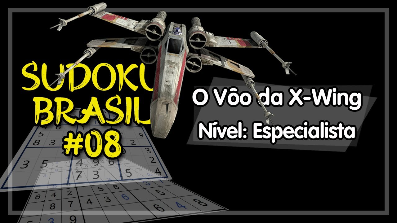 Resolvendo Sudoku Nível Especialista - X-Wing