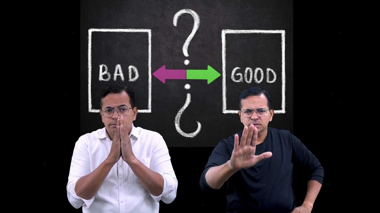 What is good thinking and bad thinking?