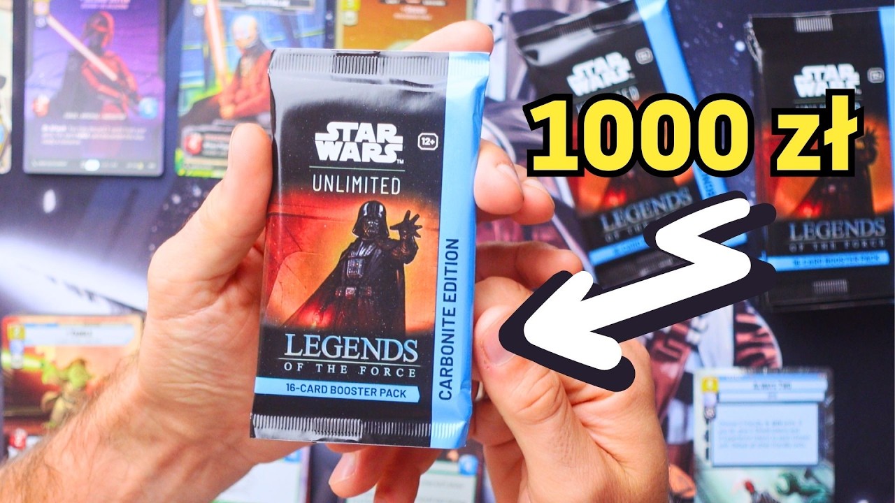 Zysk czy strata? 🔥 Carbonite Booster Box Star Wars Unlimited: Legends of the force