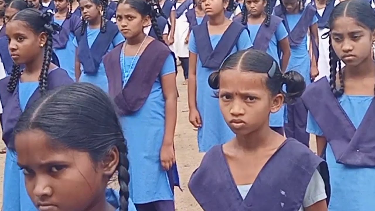 Fit India movement in St. Mary's High School, Pedaparimi, Guntur District.
