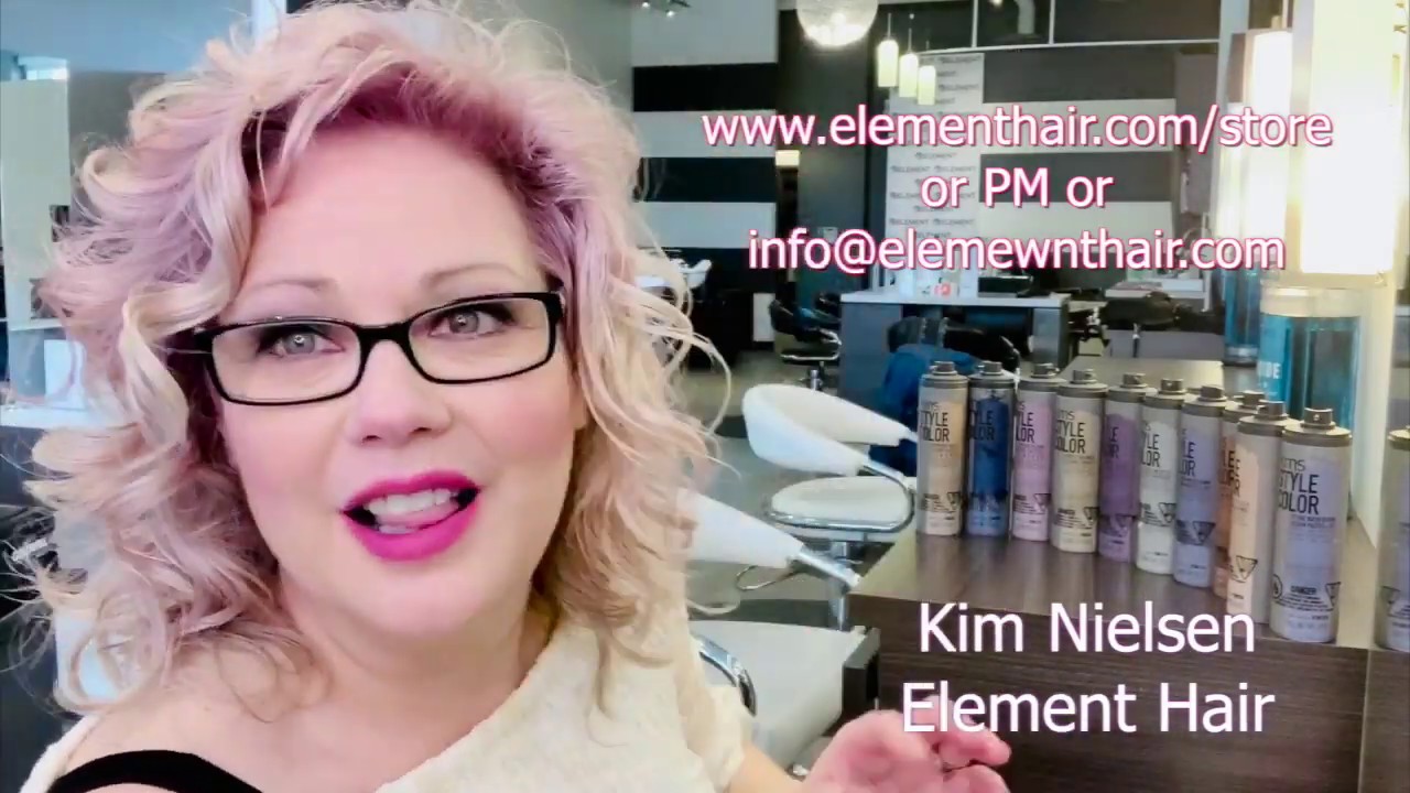 KMS style color is a collection of temporary color sprays.