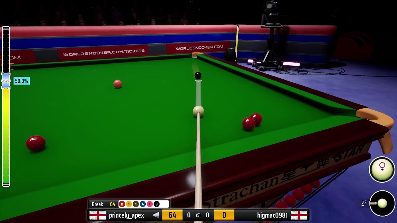 Snooker 19  world open quarter final vs bigmac