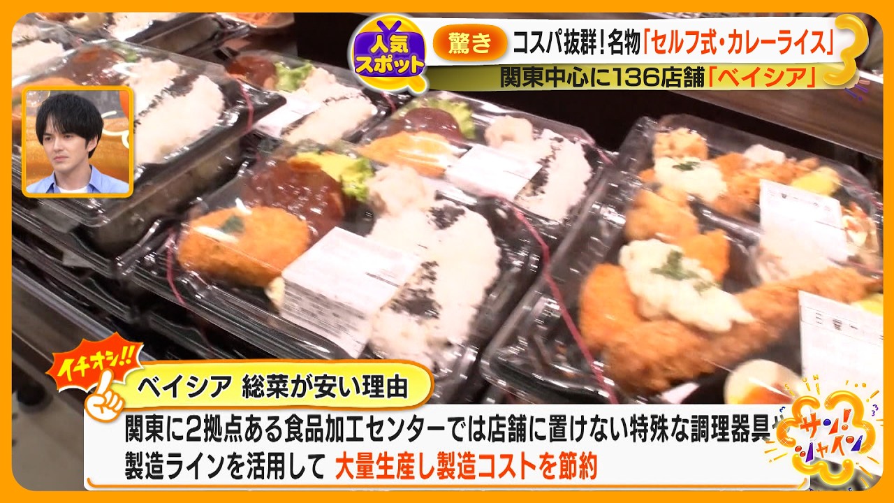 【人気スポット】急成長スーパー｢ベイシア｣関東中心に136店舗  こだわりのプライベートブランドとは？【サン！シャインクエスト】